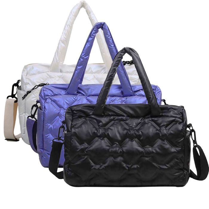 Women's Blown Nylon Pillow Bag