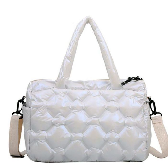 Women's Blown Nylon Pillow Bag