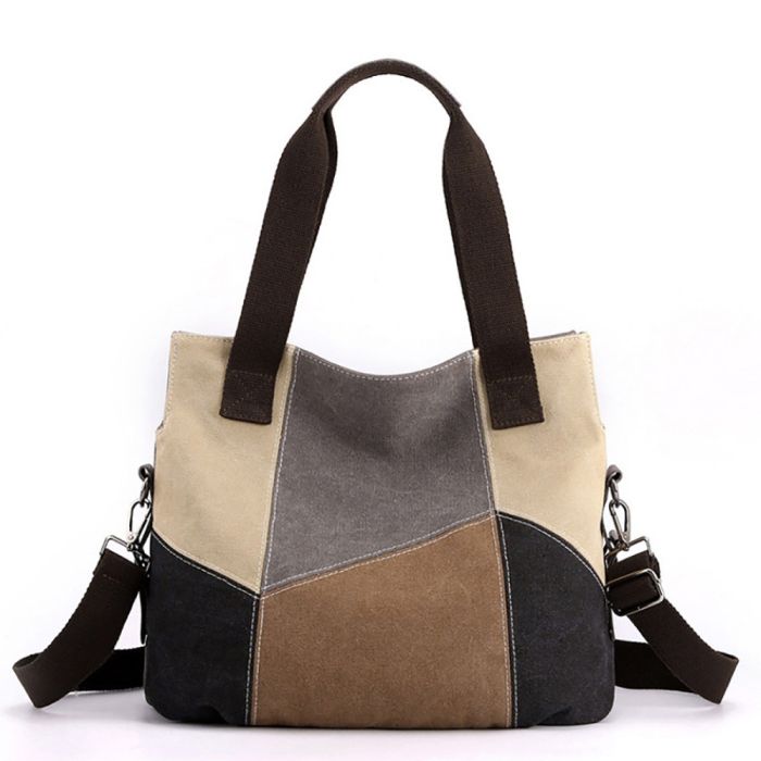 Fabric eco shoulder bag