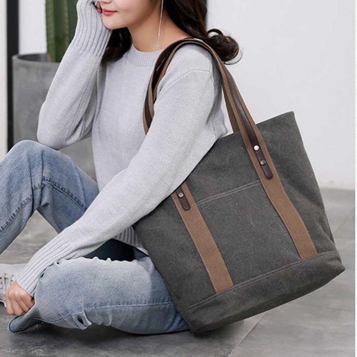 Women's fabric bag water-repellent for everyday use