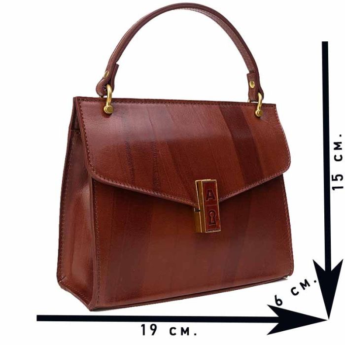 Women's Small Shoulder Bag - Crush Leather