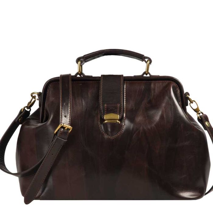 Women's bag - style of a valise, over the shoulder