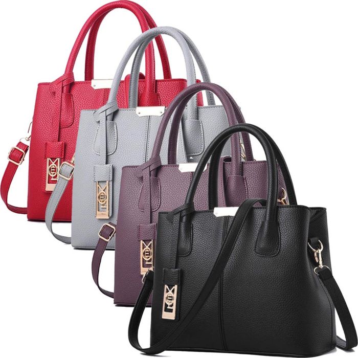 Women's classic strict bag - universal model for work